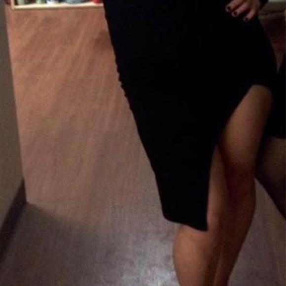 Workhall midi stretch dress - Picture 2 of 4